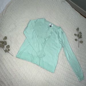 Turquoise Old Navy button down cardigan